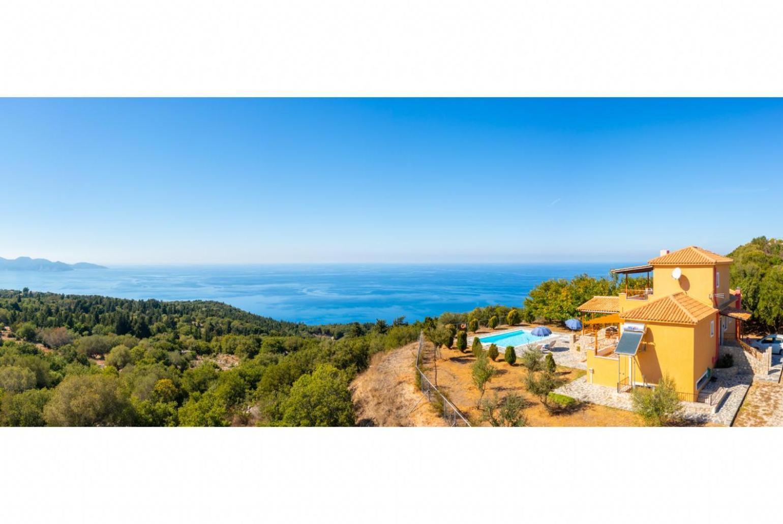 Villa Aetos Vasilikiádhes Exterior foto