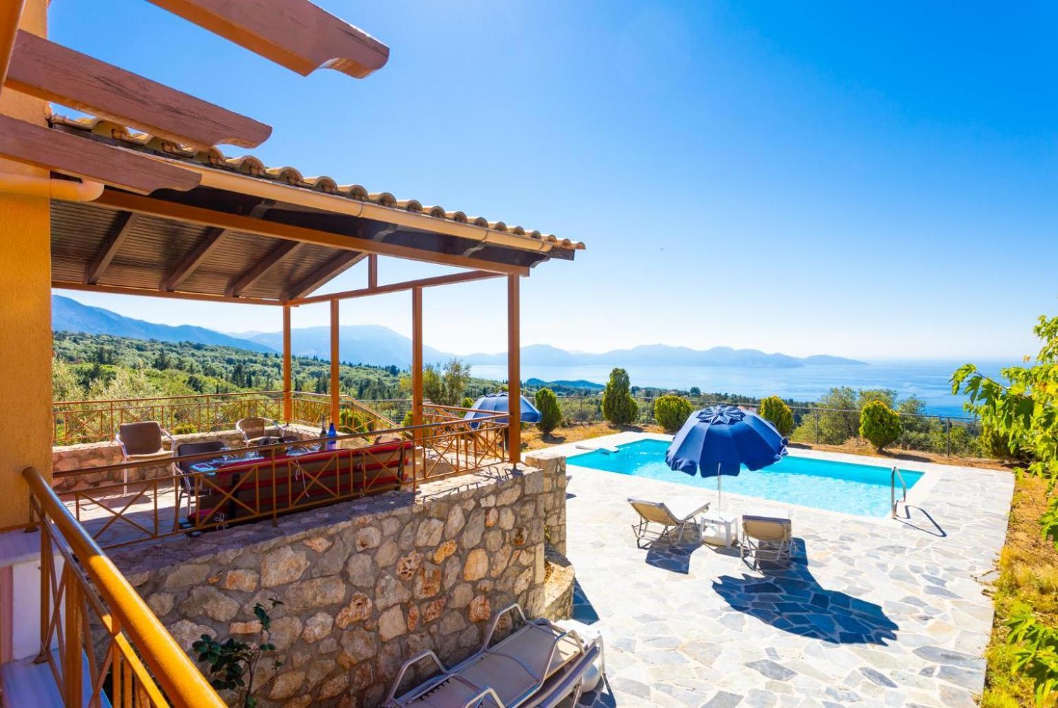 Villa Aetos Vasilikiádhes Exterior foto