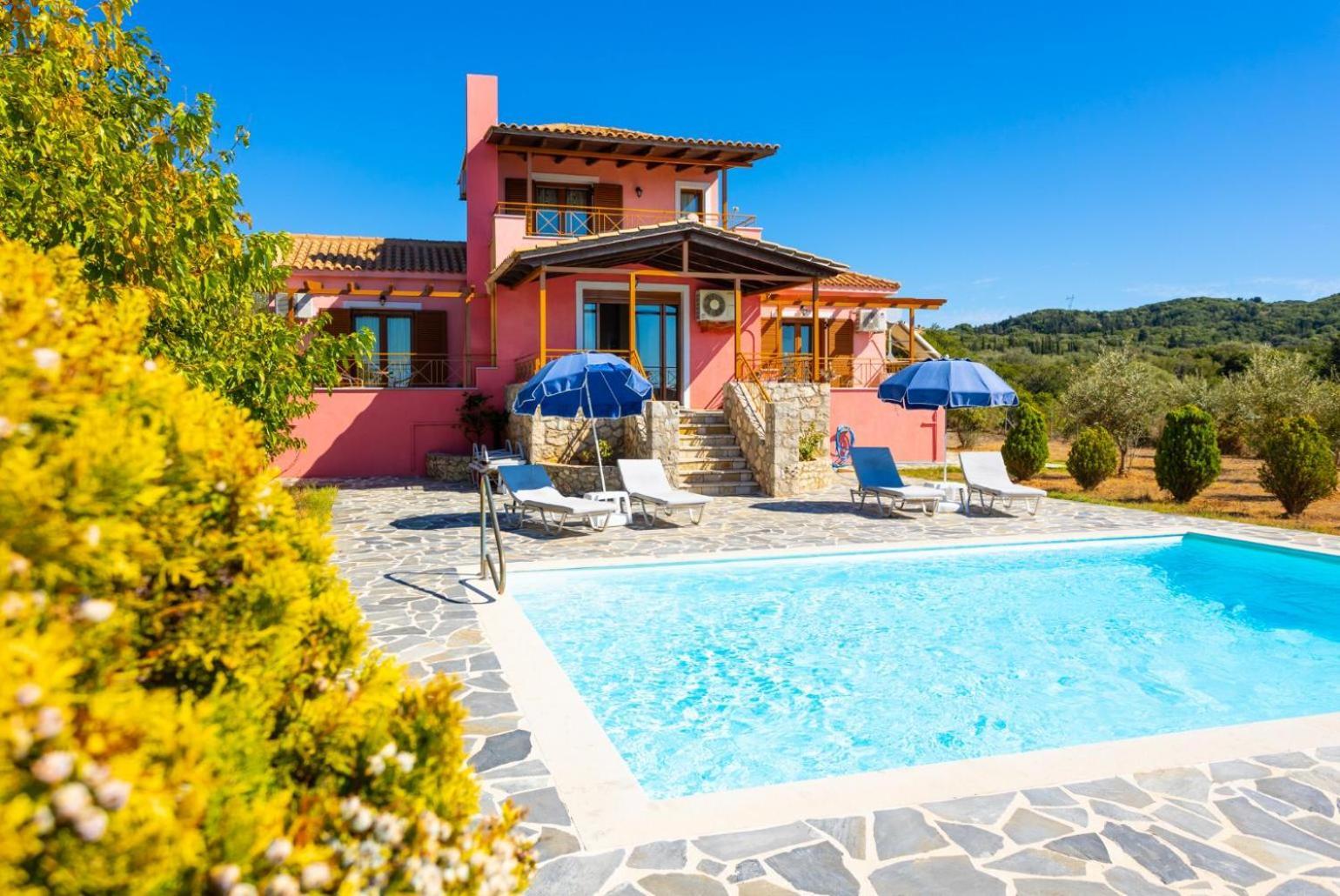 Villa Aetos Vasilikiádhes Exterior foto