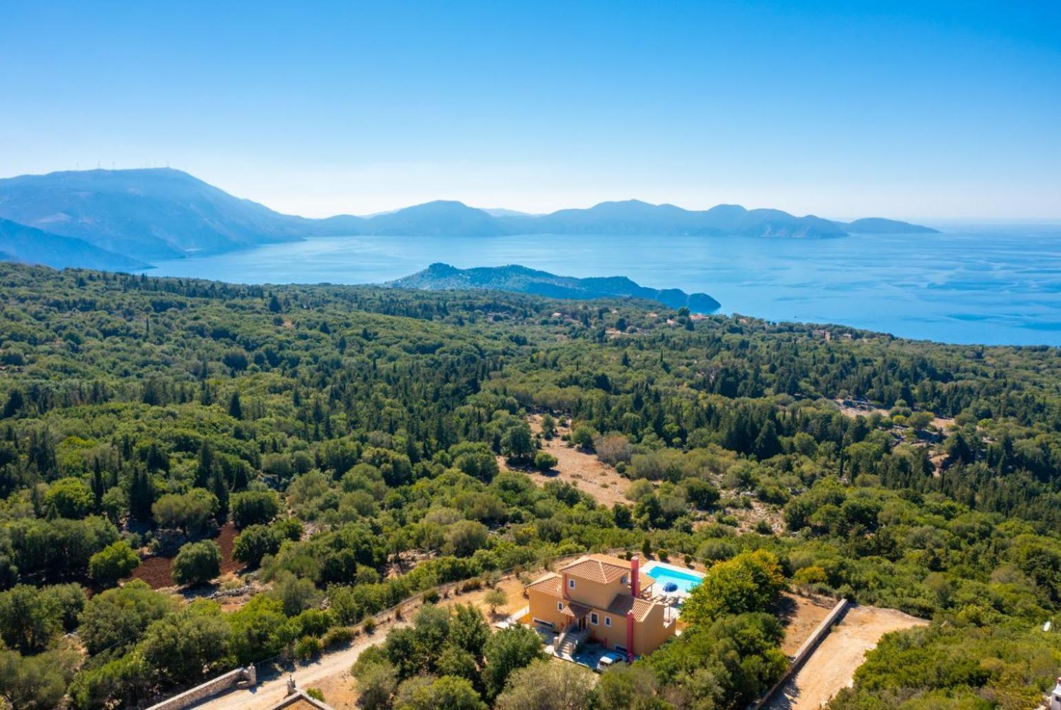 Villa Aetos Vasilikiádhes Exterior foto